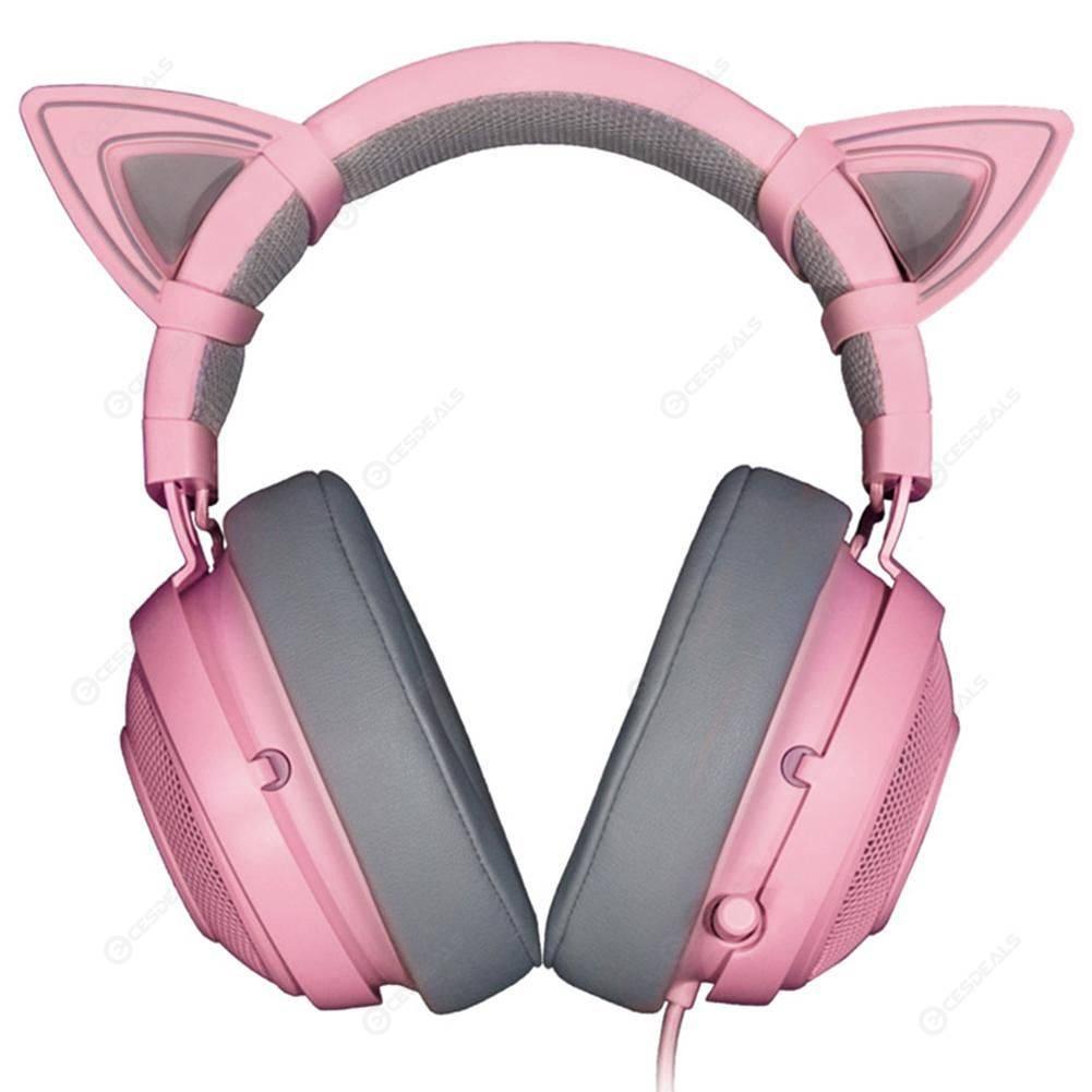 pink gaming headset razer